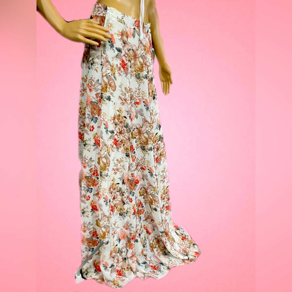Beautiful Full and Vibrant Floral Skirt